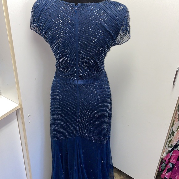 ADRIANNA PAPELL Prom beaded dress - Picture 6 of 12